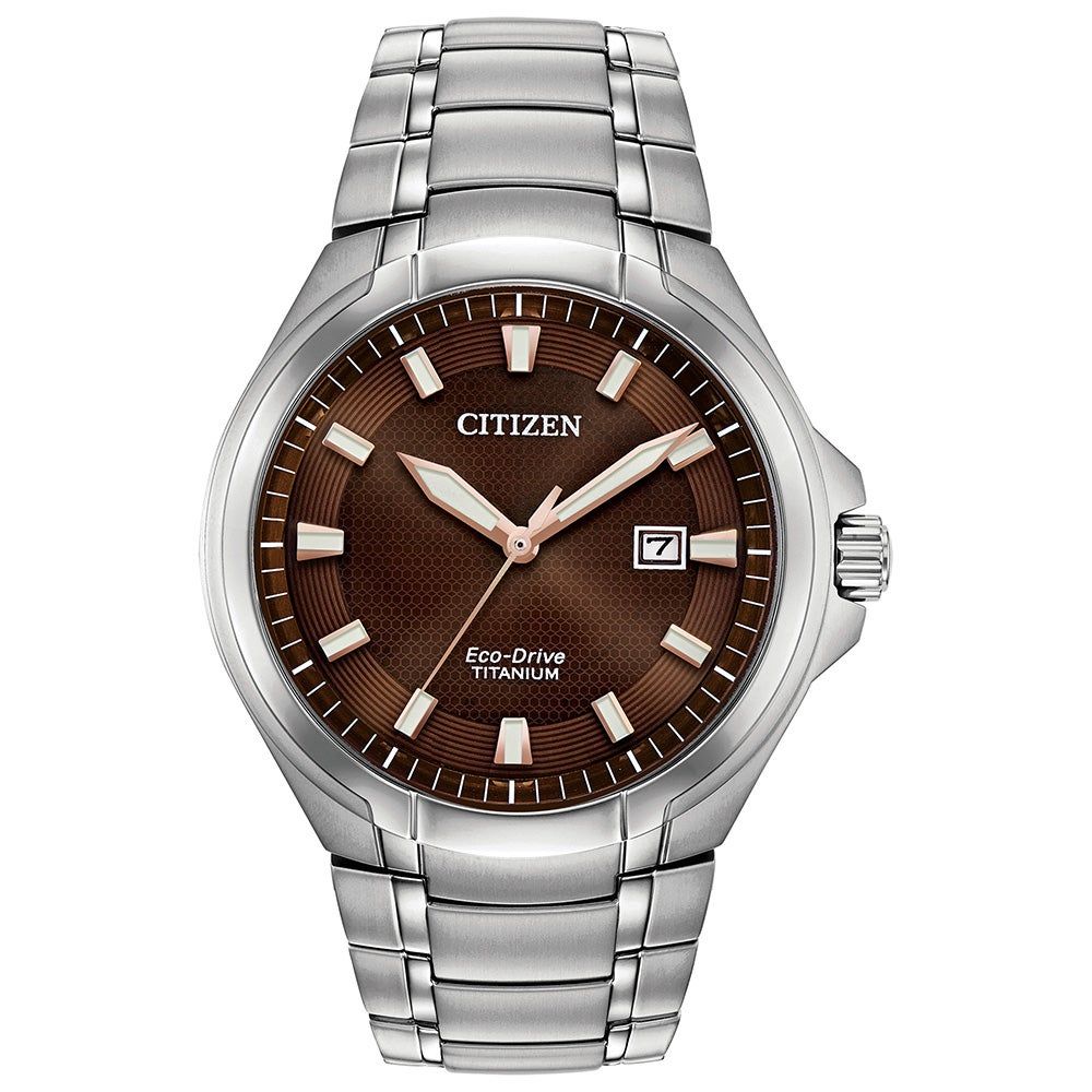 Paradigm Brown Men's Watch in Super Titanium, 43mm