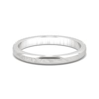 3/8 ct. tw. Lab-Created Moissanite Band 14K White Gold