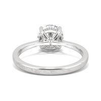 3/8 ct. tw. Lab-Created Moissanite Solitaire Ring 14K White Gold