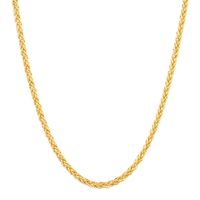 Men's Spiga Chain in 14K Yellow Gold, 24"
