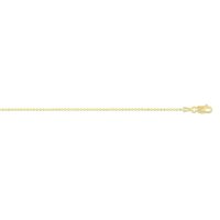 Bead Chain in 14K Yellow Gold, 18"