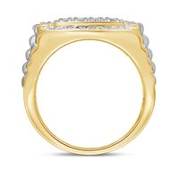 Men's 1 ct. tw. Diamond Ring 10K Yellow & White Gold