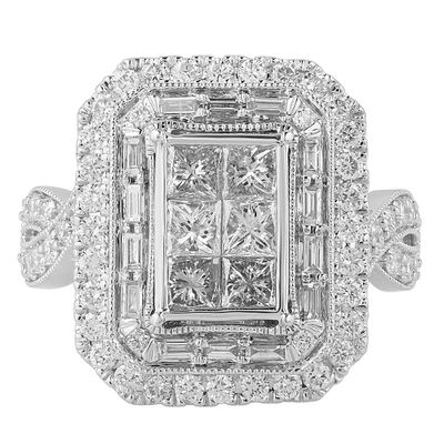 2 ct. tw. Diamond Ring 14K White Gold