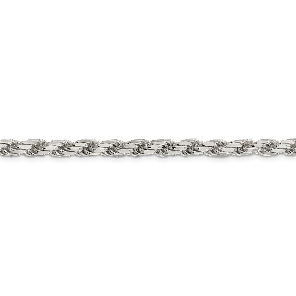 Rope Chain in Sterling Silver, 24"