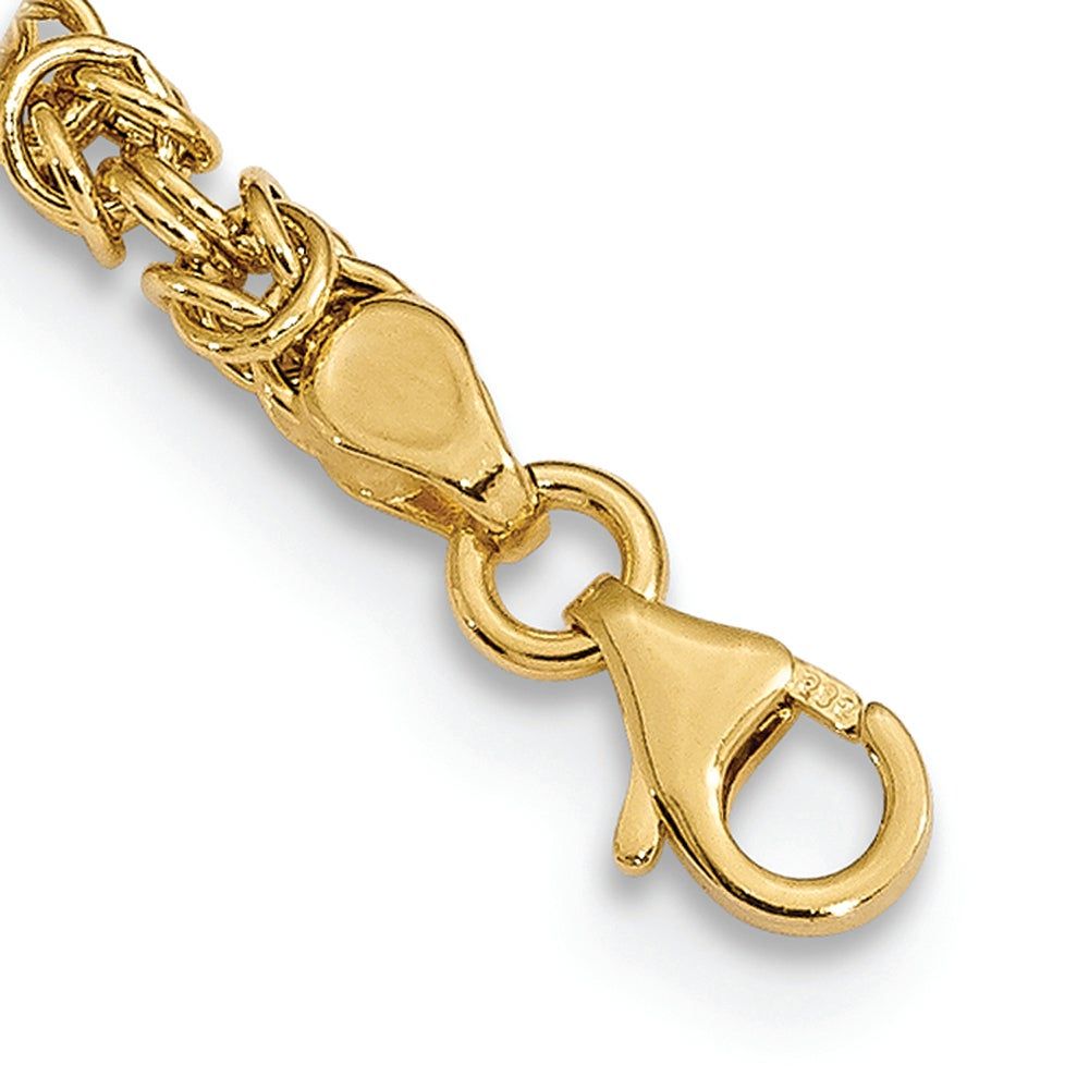 Fancy Link Necklace in 14K Yellow Gold, 18"