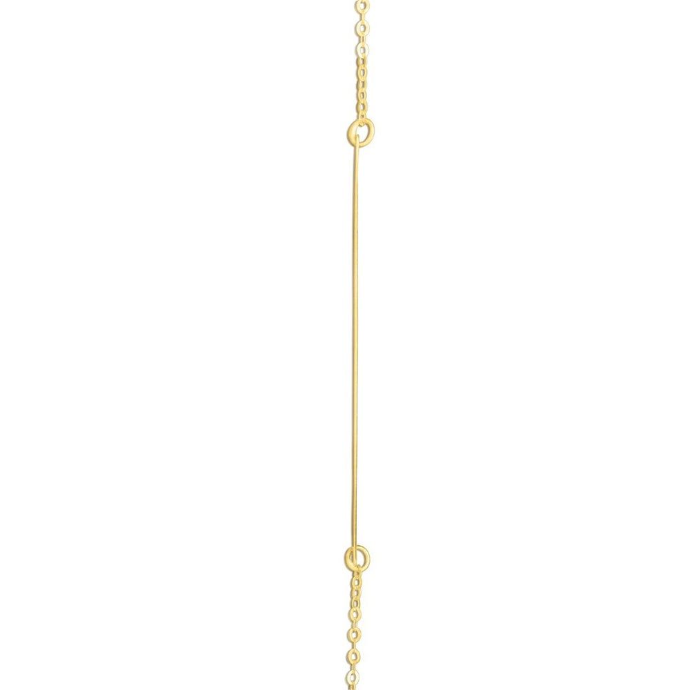 Z" Initial Necklace in 14K Yellow Gold