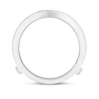 Diamond Chevron Ring Enhancer 14K White Gold (1/2 ct. tw.)