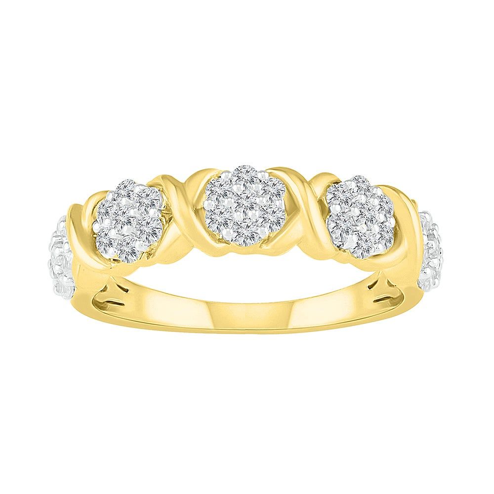 1/2 ct. tw. Diamond Ring 10K Yellow Gold