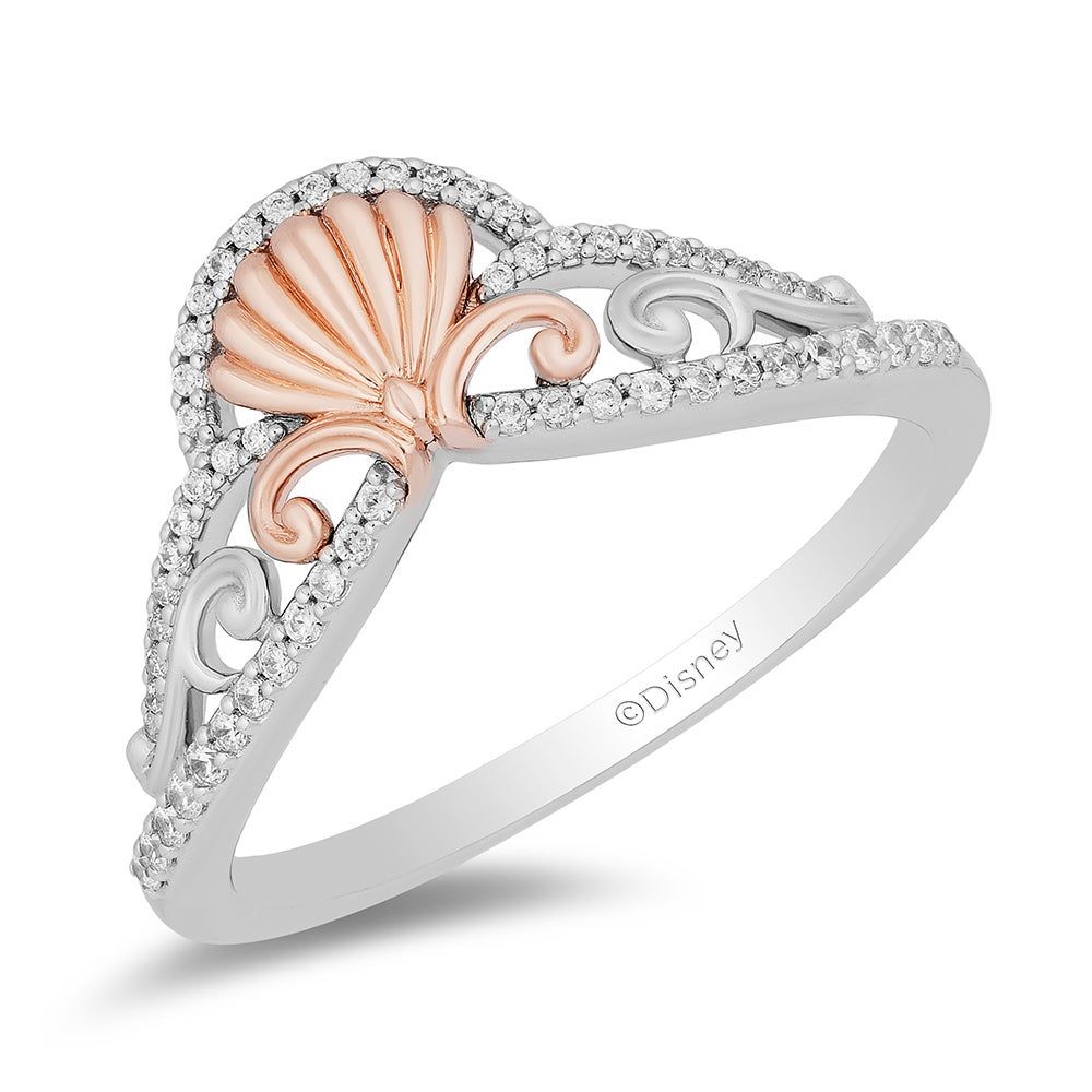 Ariel Diamond Tiara Ring Sterling Silver (1/6 ct. tw.)