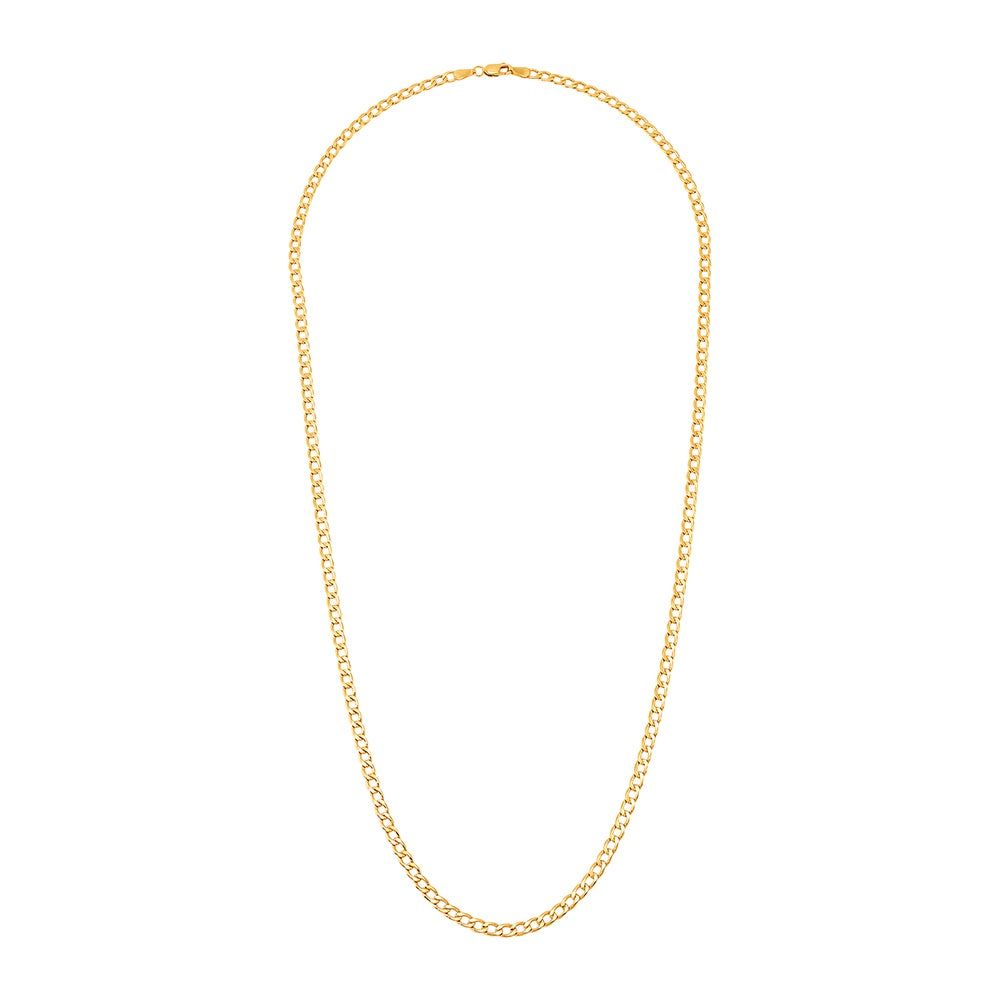 Curb Chain in 14K Yellow Gold, 22"