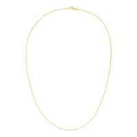 Paperclip Chain Necklace in 14K Yellow Gold, 1.4mm, 18â