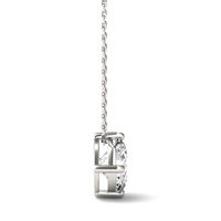 1 1/ ct. tw. Moissanite Pendant in 14K White Gold