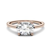 2 1/10 ct. tw. Moissanite Ring 14K Rose Gold