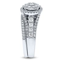 1 ct. tw. Diamond Engagement Ring in 10K White Gold