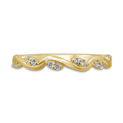1/8 ct. tw. Diamond Ring 14K Yellow Gold