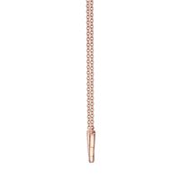 Diamond Smile Necklace in 10K Rose Gold (1/3 ct. tw.)