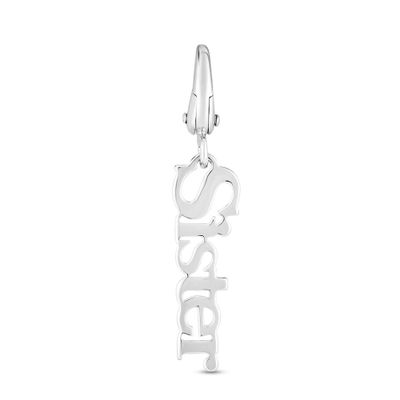 Sister Charm in Sterling Silver