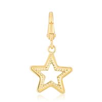 Star Charm in 10K Yellow Gold
