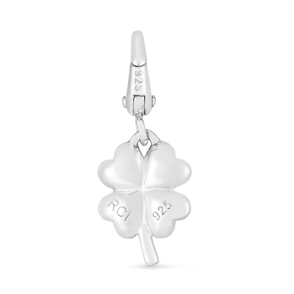 Clover Charm in Sterling Silver