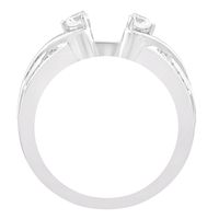 Round Diamond Ring Enhancer 14K White Gold (1/2 ct. tw.)