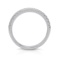 Wide Diamond Anniversary Band 14K White Gold (1 ct. tw