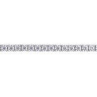 Moissanite Tennis Bracelet in Sterling Silver (5 5/8 ct. tw.)