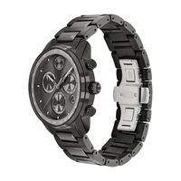 Verso Menâs Watch in Gunmetal Ion-Plated Stainless Steel, 44mm