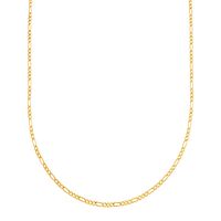 Figaro Link Chain in 14K Yellow Gold, 2.8mm, 22â