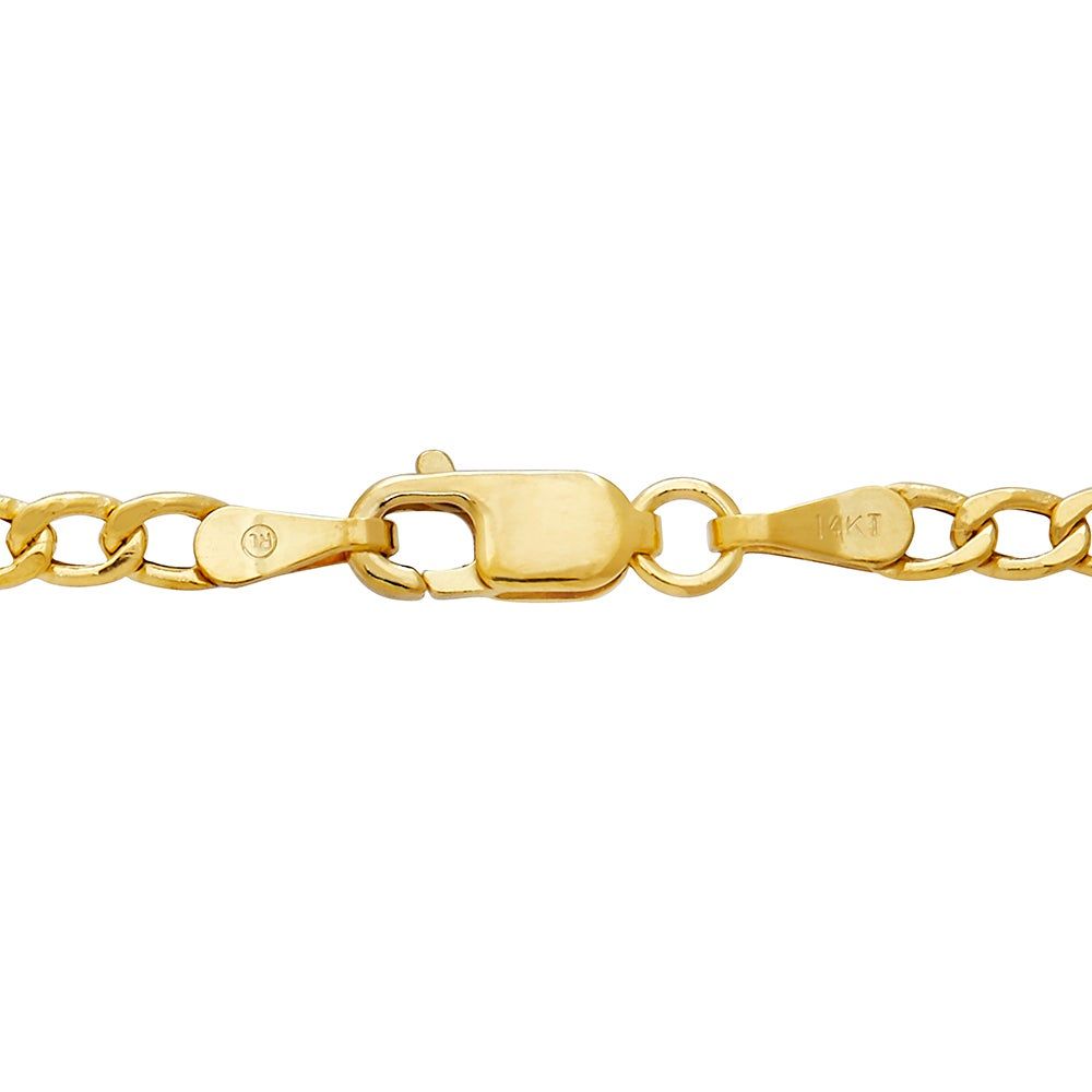 Figaro Link Chain in 14K Yellow Gold, 2.6mm, 20â
