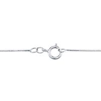 Diamond Double Heart Pendant in 14K White Gold (1/8 ct. tw.)