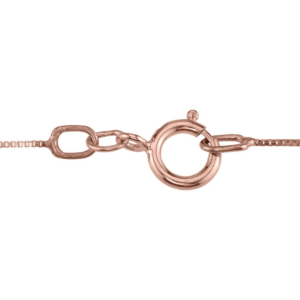 Diamond Pendant Twist in 14K Rose Gold