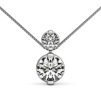 Diamond Slider Pendant in 14K Gold (1/4 ct. tw