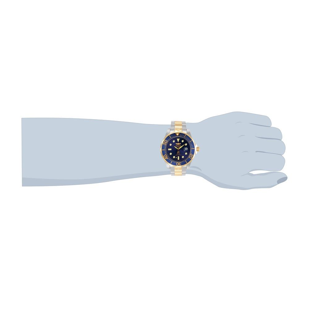 Pro-Diver Automatic Blue Menâs Watch in Two-Tone Ion-Plated Stainless Steel