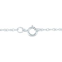 Diamond Heart Pendant with Multi-Row Diamonds in 14K White Gold (1 ct. tw.)