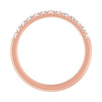 French PavÃ© Anniversary Band 14K Rose Gold (1/4 ct. tw.)