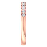 French PavÃ© Anniversary Band 14K Rose Gold (1/4 ct. tw.)