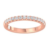 French PavÃ© Anniversary Band 14K Rose Gold (1/4 ct. tw.)