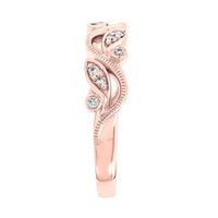 Vine Ring with Diamonds 10K Rose Gold (1/8 ct. tw.)