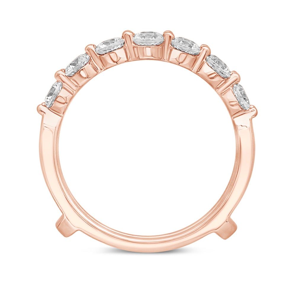 Lab Grown Diamond Ring Enhancer 14K Rose Gold (1 1/2 ct. tw.)