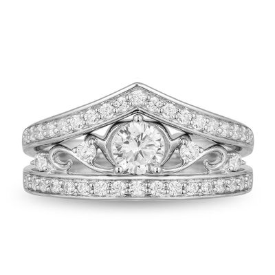 Majestic Diamond Bridal Set in 14K White Gold (1 ct. tw.)