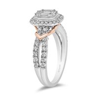 Ariel Baguette Engagement Ring 14K White Gold (1 ct. tw.)