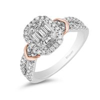 Ariel Baguette Engagement Ring 14K White Gold (1 ct. tw.)