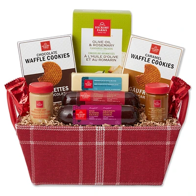 Charcuterie & Treats Gift Basket