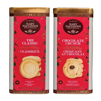 Mary Macleod's Tin Canister DUO - Chocolate Crunch & Classic