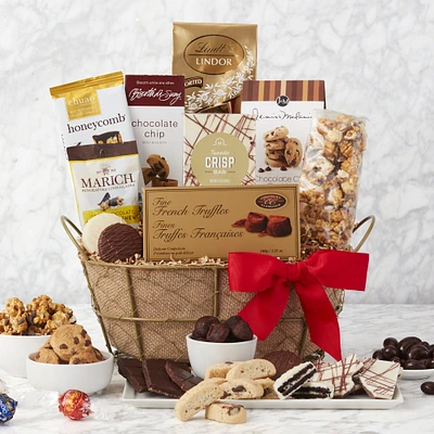 Decadent Delights Chocolate Gift Basket