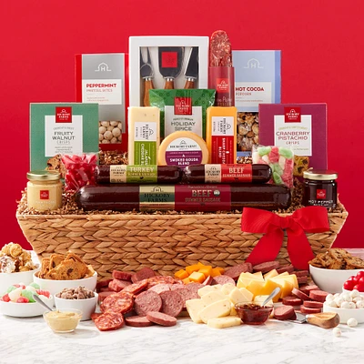 Ultimate Holiday Charcuterie Gift Basket