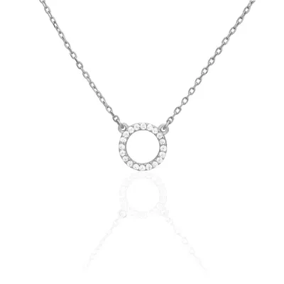 Collier Jaya Argent Blanc Oxyde De Zirconium