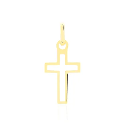 Pendentif Alyssa Croix Or Jaune