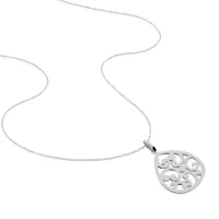 Collier Leylia Acier Blanc