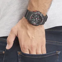 Montre Casio G-shock Black & Red Noir
